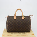 LOUIS VUITTON Monogram Speedy 35 Hand Bag M41524 LV Auth 189081SV-12