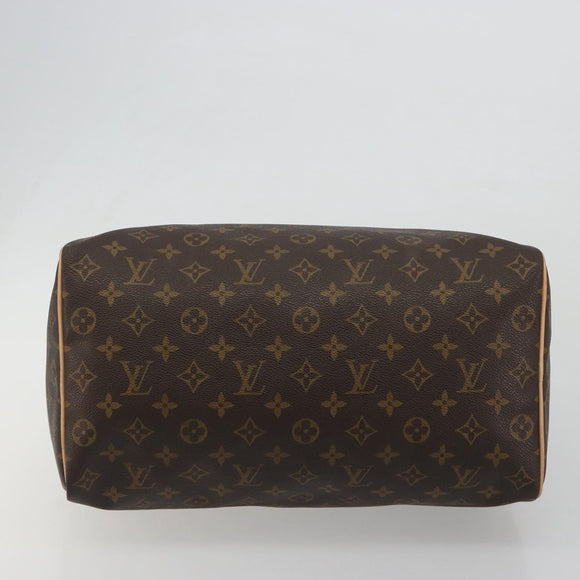 LOUIS VUITTON Monogram Speedy 35 Hand Bag M41524 LV Auth 189081SV
