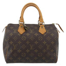 LOUIS VUITTON Monogram Speedy 25 Hand Bag M41528 LV Auth 189083A-13