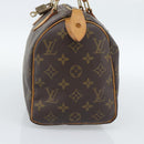 LOUIS VUITTON Monogram Speedy 25 Hand Bag M41528 LV Auth 189083A-4