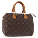 LOUIS VUITTON Monogram Speedy 25 Hand Bag M41528 LV Auth 189084A-1