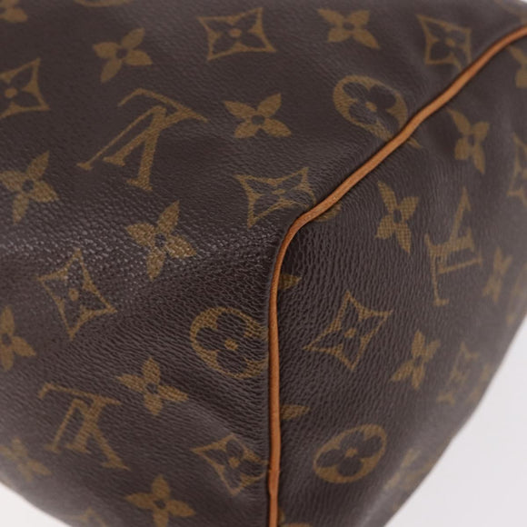 LOUIS VUITTON Monogram Speedy 25 Hand Bag M41528 LV Auth 189084A