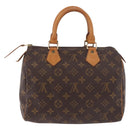 LOUIS VUITTON Monogram Speedy 25 Hand Bag M41528 LV Auth 189084A-2