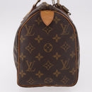 LOUIS VUITTON Monogram Speedy 25 Hand Bag M41528 LV Auth 189084A-4