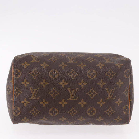 LOUIS VUITTON Monogram Speedy 25 Hand Bag M41528 LV Auth 189084A