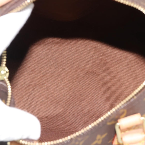 LOUIS VUITTON Monogram Speedy 25 Hand Bag M41528 LV Auth 189085V