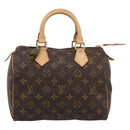 LOUIS VUITTON Monogram Speedy 25 Hand Bag M41528 LV Auth 189085V-13