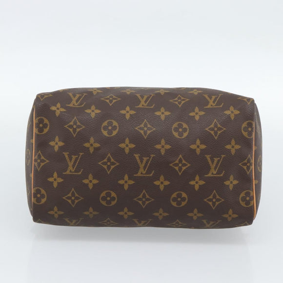 LOUIS VUITTON Monogram Speedy 25 Hand Bag M41528 LV Auth 189085V