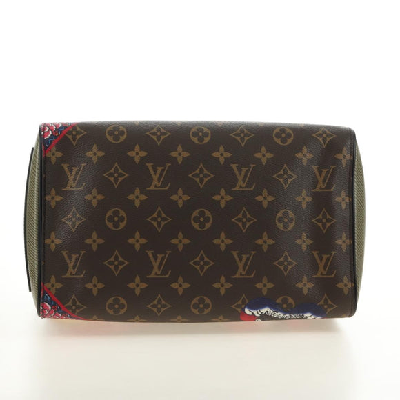 LOUIS VUITTON Monogram Kabuki Speedy 30 Hand Bag M43505 LV Auth 189086SAM