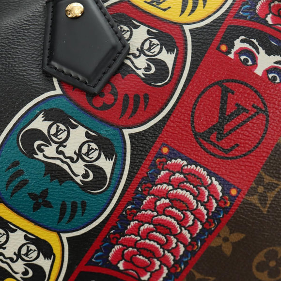 LOUIS VUITTON Monogram Kabuki Speedy 30 Hand Bag M43505 LV Auth 189086SAM
