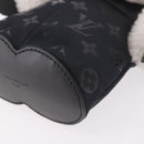 LOUIS VUITTON Monogram Vivienne Backpack Nylon Black LV Auth 189088SM-17