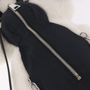 LOUIS VUITTON Monogram Vivienne Backpack Nylon Black LV Auth 189088SM-9