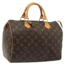 LOUIS VUITTON Monogram Speedy 30 Handtas M41526 LV Auth 189095SV-1