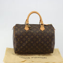 LOUIS VUITTON Monogram Speedy 30 Handtas M41526 LV Auth 189095SV-12