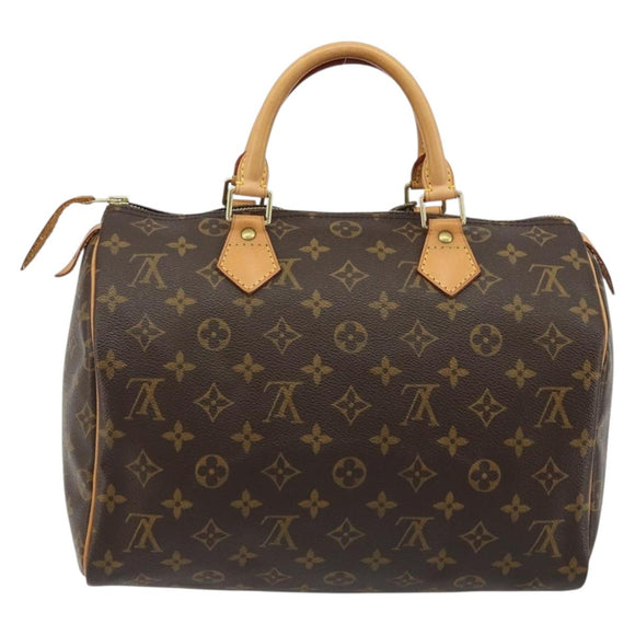 LOUIS VUITTON Monogram Speedy 30 Handtas M41526 LV Auth 189095SV