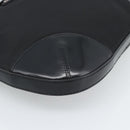 PRADA Shoulder Bag Nylon Black Silver Auth 189098A-14