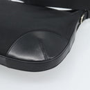 PRADA Shoulder Bag Nylon Black Silver Auth 189098A-15