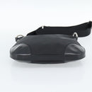 PRADA Shoulder Bag Nylon Black Silver Auth 189098A-5