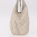 GUCCI New Jackie GG Canvas Shoulder Bag Leather Ivory Gold 145819 Auth 189101A-4