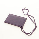 BALENCIAGA Zazigi Hand Bag Leather 2way Purple 128523 Auth 189102M-29
