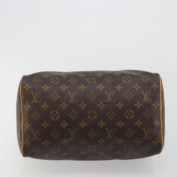 LOUIS VUITTON Monogram Speedy 30 Hand Bag M41526 LV Auth 189105SV