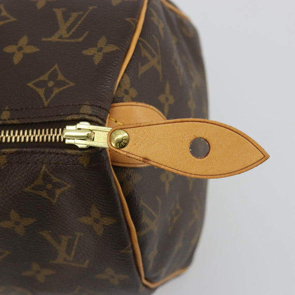 LOUIS VUITTON Monogram Speedy 30 Hand Bag M41526 LV Auth 189105SV