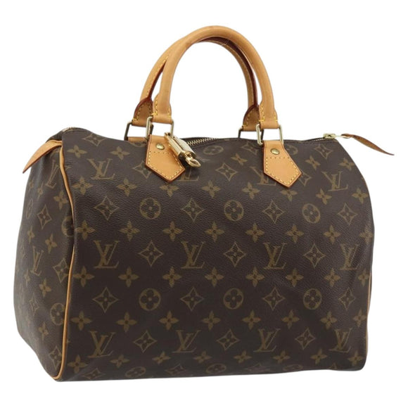 LOUIS VUITTON Monogram Speedy 30 Hand Bag M41526 LV Auth 189105SV