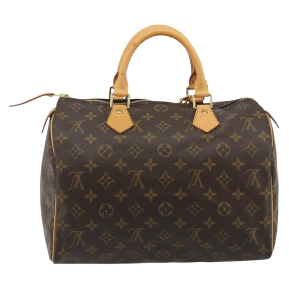 LOUIS VUITTON Monogram Speedy 30 Hand Bag M41526 LV Auth 189105SV