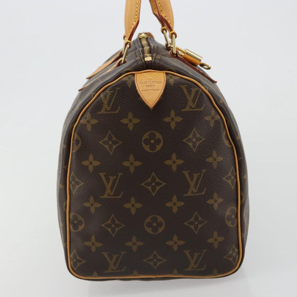 LOUIS VUITTON Monogram Speedy 30 Hand Bag M41526 LV Auth 189105SV
