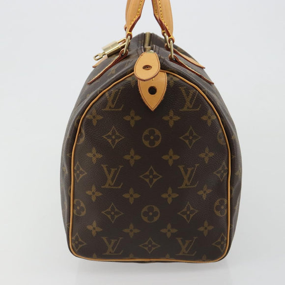 LOUIS VUITTON Monogram Speedy 30 Hand Bag M41526 LV Auth 189105SV