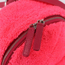 CHANEL Matelasse Chain Backpack pile Pink Silver CC Auth 189107M-21