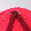 CHANEL Matelasse Chain Backpack pile Pink Silver CC Auth 189107M-7