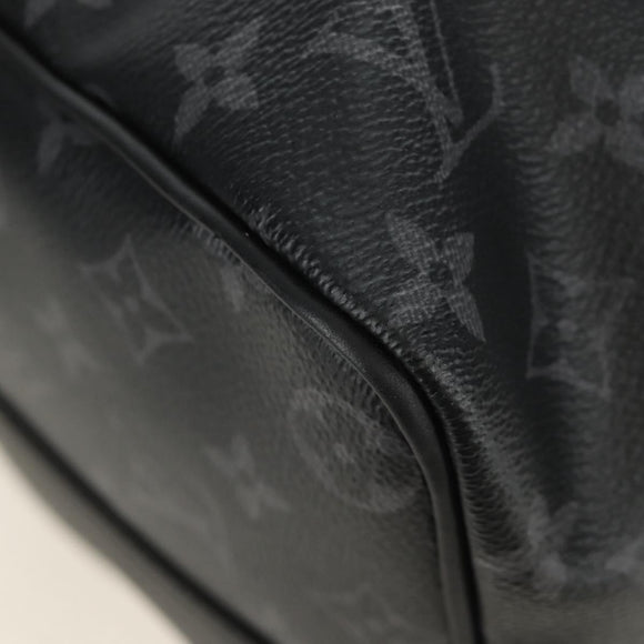 LOUIS VUITTON Monogram Eclipse Keepall Bandouliere 45 M15251 LV Auth 189113SAM