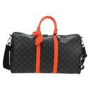 LOUIS VUITTON Monogram Eclipse Keepall Bandouliere 45 M15251 LV Auth 189113SAM-13
