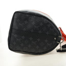 LOUIS VUITTON Monogram Eclipse Keepall Bandouliere 45 M15251 LV Auth 189113SAM-4