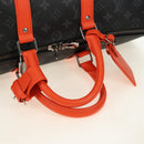 LOUIS VUITTON Monogram Eclipse Keepall Bandouliere 45 M15251 LV Auth 189113SAM-7