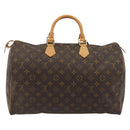 LOUIS VUITTON Monogram Speedy 40 Hand Bag M41522 LV Auth 189114A-2