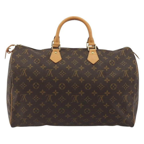 LOUIS VUITTON Monogram Speedy 40 Hand Bag M41522 LV Auth 189114A
