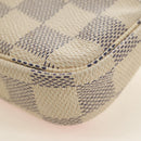 LOUIS VUITTON Damier Azur Mini Pochette Accessoires N58010 LV Auth 189119M-18