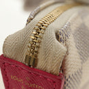 LOUIS VUITTON Damier Azur Mini Pochette Accessoires N58010 LV Auth 189119M-9