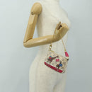 LOUIS VUITTON Damier Azur Mini Pochette Accessoires N58010 LV Auth 189119M-27
