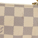 LOUIS VUITTON Damier Azur Mini Pochette Accessoires N58010 LV Auth 189119M-3