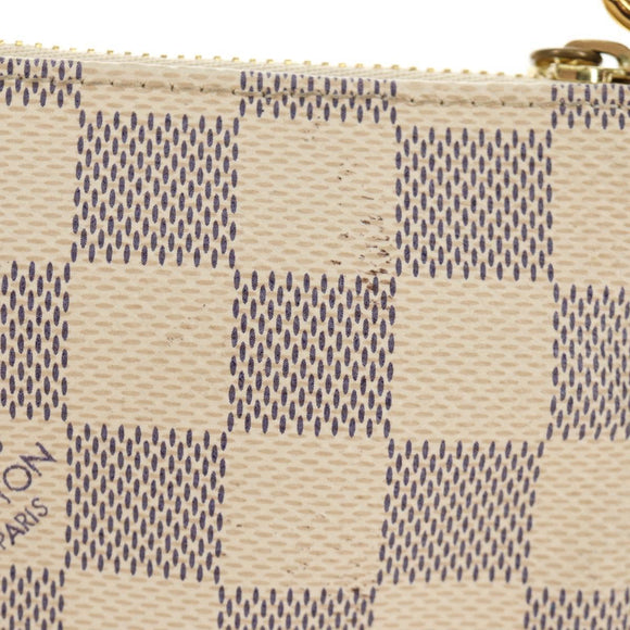 LOUIS VUITTON Damier Azur Mini Pochette Accessoires N58010 LV Auth 189119M