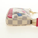 LOUIS VUITTON Damier Azur Mini Pochette Accessoires N58010 LV Auth 189119M-5