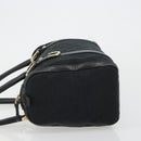 GUCCI GG Canvas Abbey Boston Bag Black Gold 130942 Auth 189128A-4