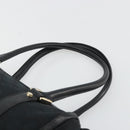 GUCCI GG Canvas Abbey Boston Bag Black Gold 130942 Auth 189128A-8