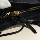 BALENCIAGA Classic Metallic Edge Mini City Bag Leather 2way Navy Auth 189129M-20