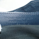 BALENCIAGA Classic Metallic Edge Mini City Bag Leather 2way Navy Auth 189129M-10