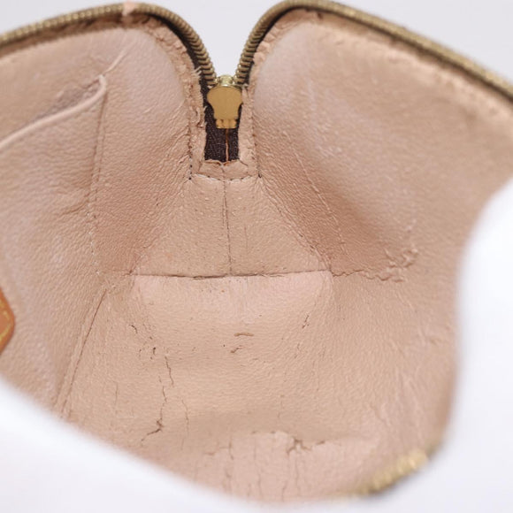 LOUIS VUITTON Monogram Pochette Cosmetic PM M47515 LV Auth 189138