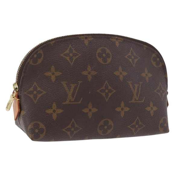 LOUIS VUITTON Monogram Pochette Cosmetic PM M47515 LV Auth 189138